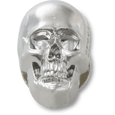Crocs - Silver Skull Jibbitz™ charms
