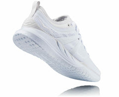 HOKA|Women's Tivra White / Nimbus Cloud