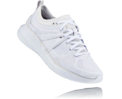 HOKA|Women's Tivra White / Nimbus Cloud