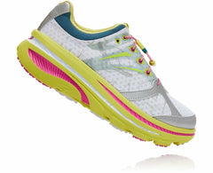 HOKA|Women's OV X HOKA Bondi B Lime Sherbet / Super Pink