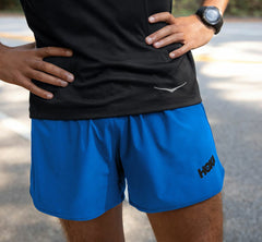 HOKA|Men's Performance Woven 5" Short Imperial Blue