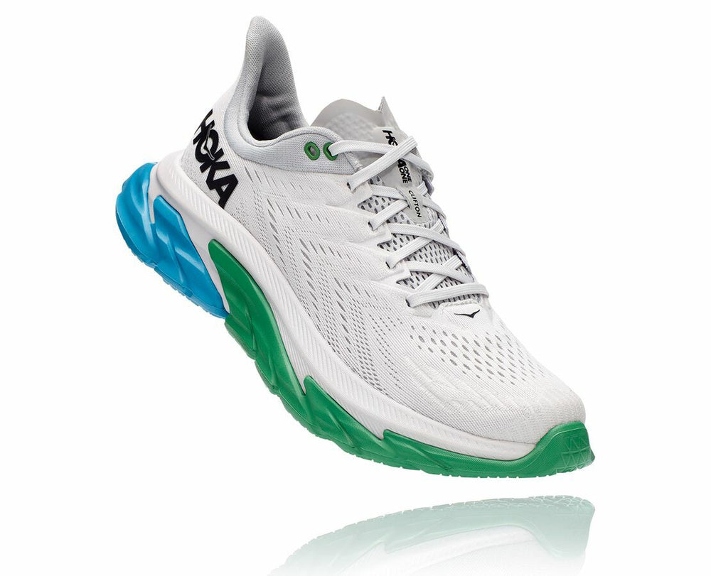 HOKA|Men's Clifton Edge Nimbus Cloud / Greenbriar