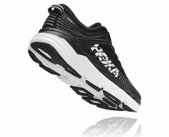 HOKA|Men's Bondi 7 Black / White
