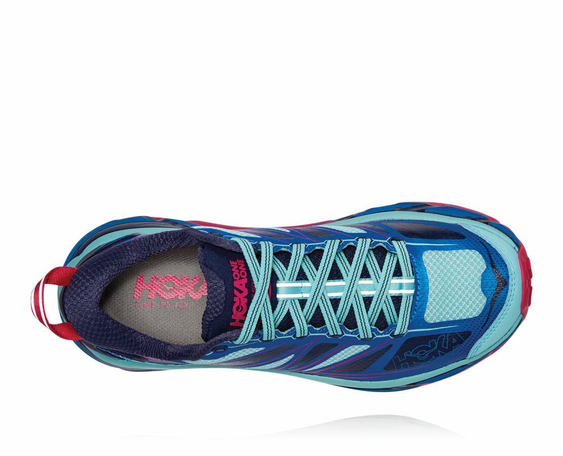 HOKA|Women's MAFATE SPEED 2 Imperial Blue / Antigua Sand