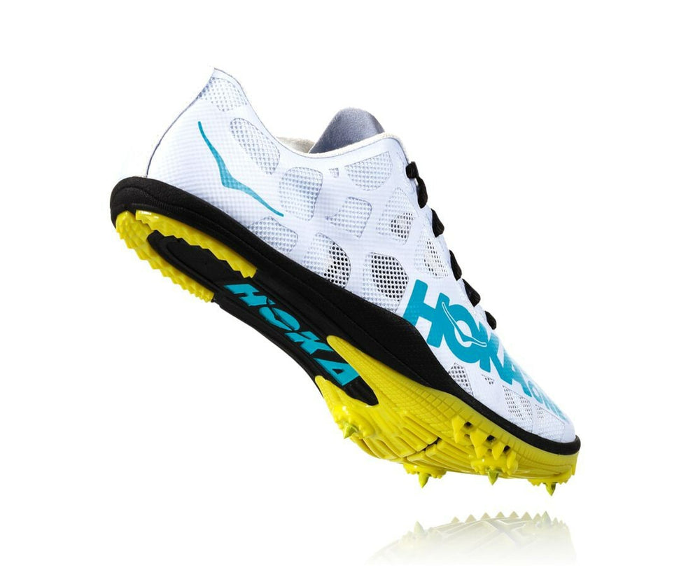 HOKA|Men's Rocket MD Black / Cyan