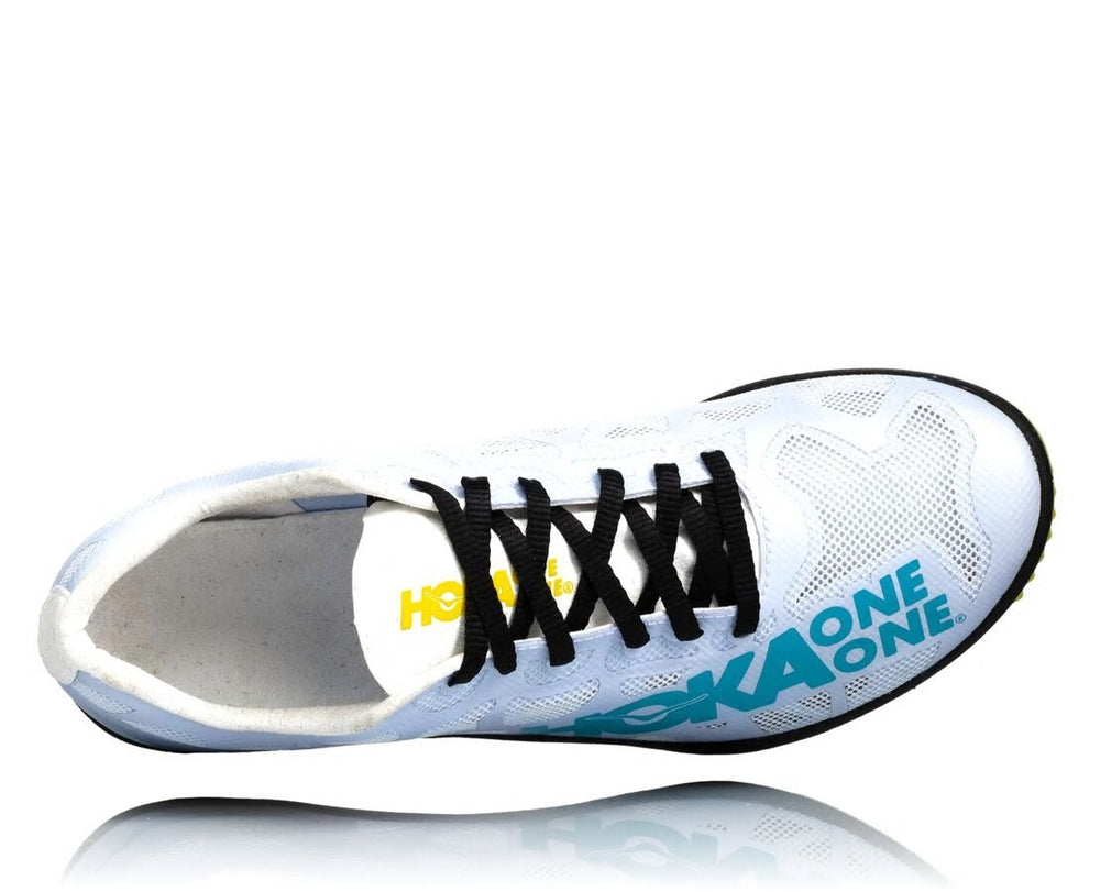 HOKA|Men's Rocket MD Black / Cyan