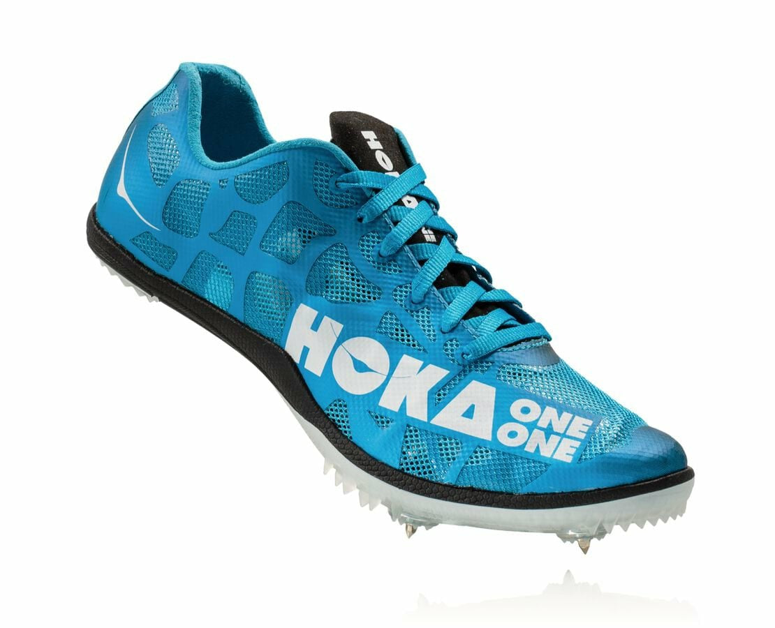 HOKA|Men's Rocket MD Cyan / White