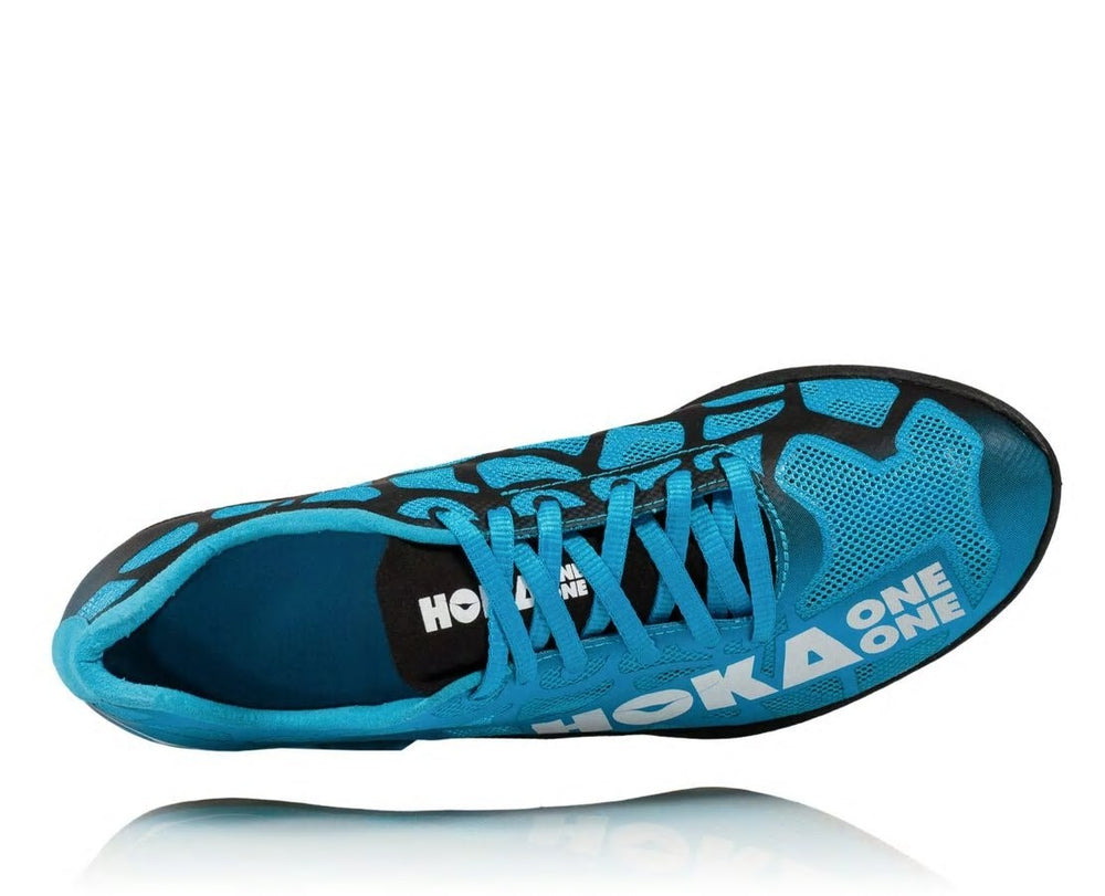 HOKA|Women's Rocket MD Cyan / White