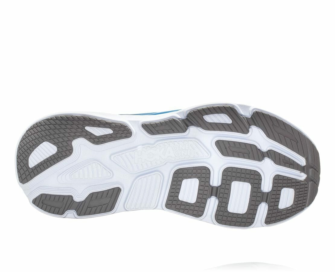 HOKA|Men's Bondi 6 Vapor Blue / Frost Gray