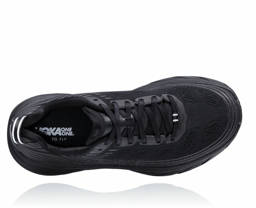 HOKA|Women's Bondi 6 Black / Black