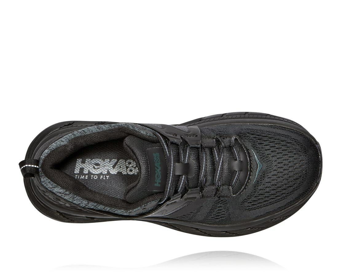 HOKA|Women's Gaviota 2 Black / Dark Shadow