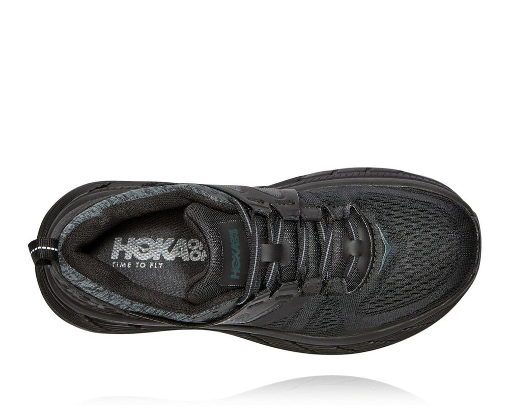HOKA|Women's Gaviota 2 Black / Dark Shadow