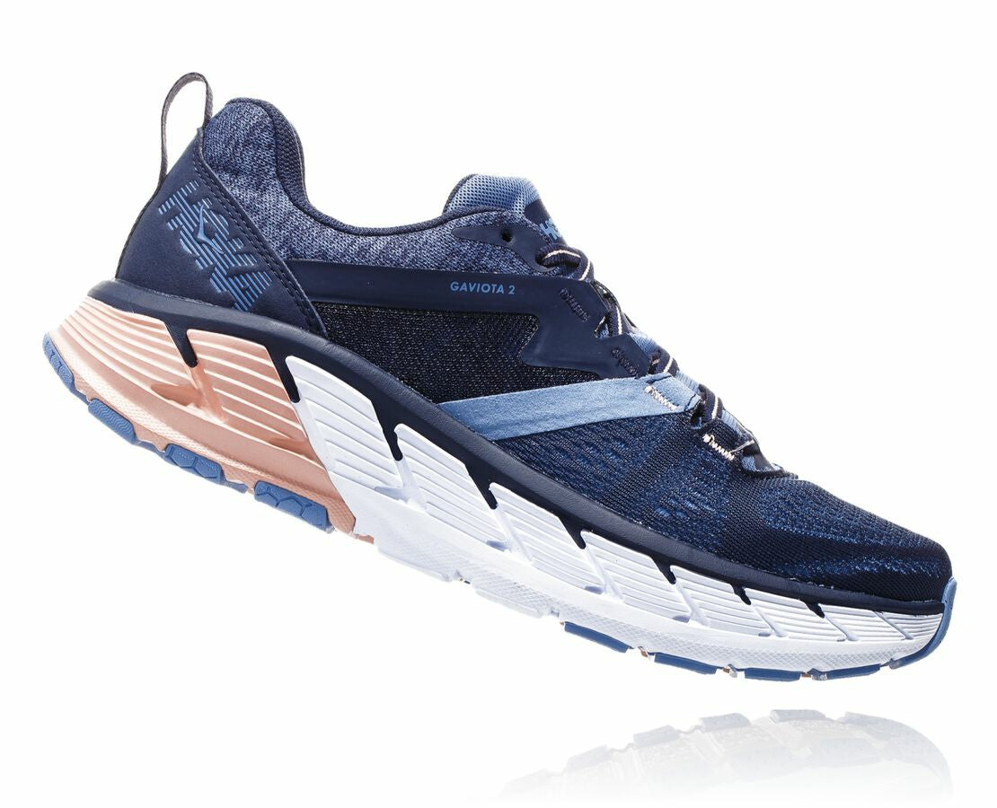 HOKA|Women's Gaviota 2 Mood Indigo / Dusty Pink