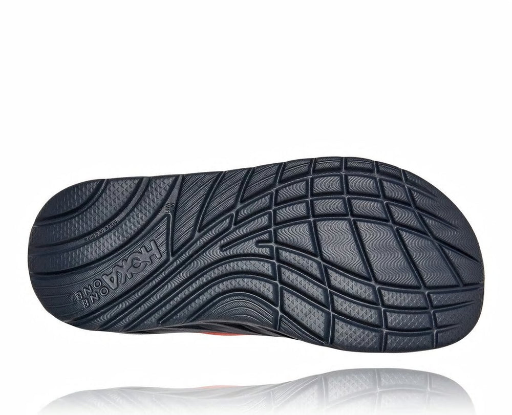 HOKA|Men's ORA Recovery Slide Fiesta / Ombre Blue