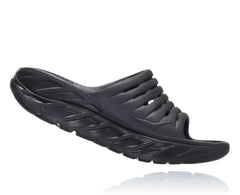 HOKA|Women's ORA Recovery Slide Black / Black