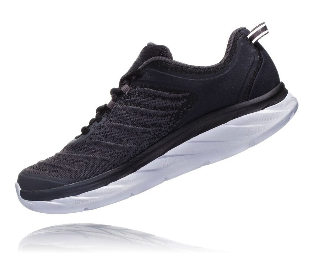 HOKA|Men's Akasa Black / Dark Shadow