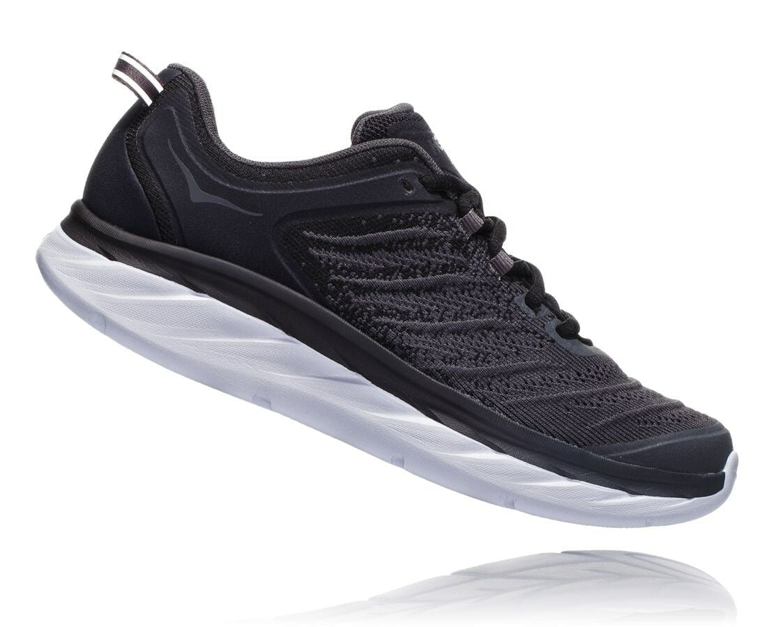 HOKA|Women's Akasa Black / Dark Shadow