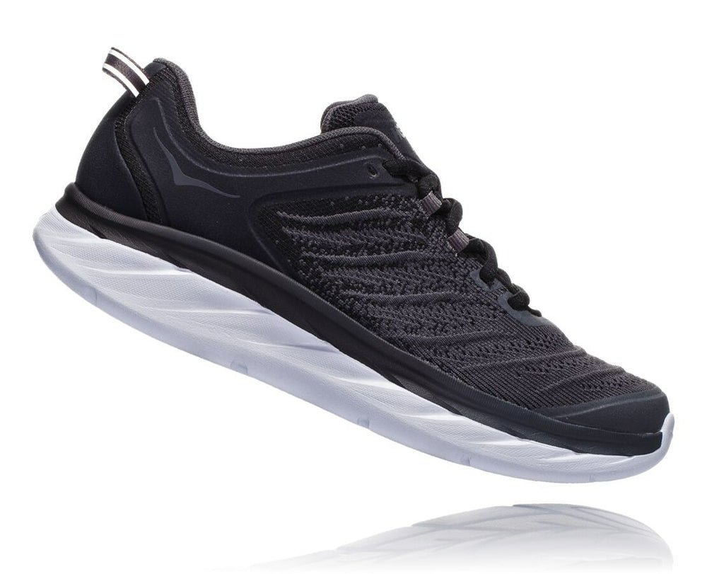HOKA|Women's Akasa Black / Dark Shadow