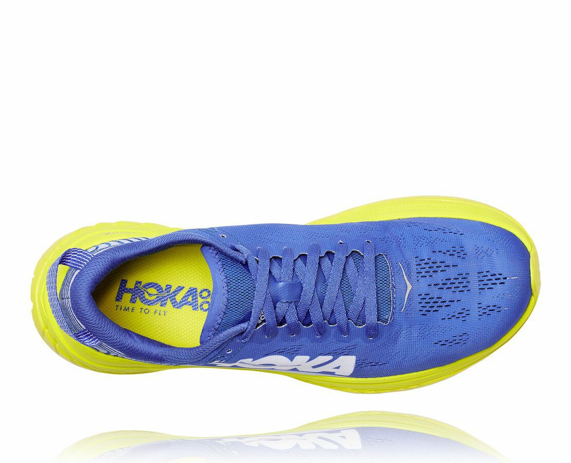 HOKA|Men's Carbon X Amparo Blue / Evening Primrose