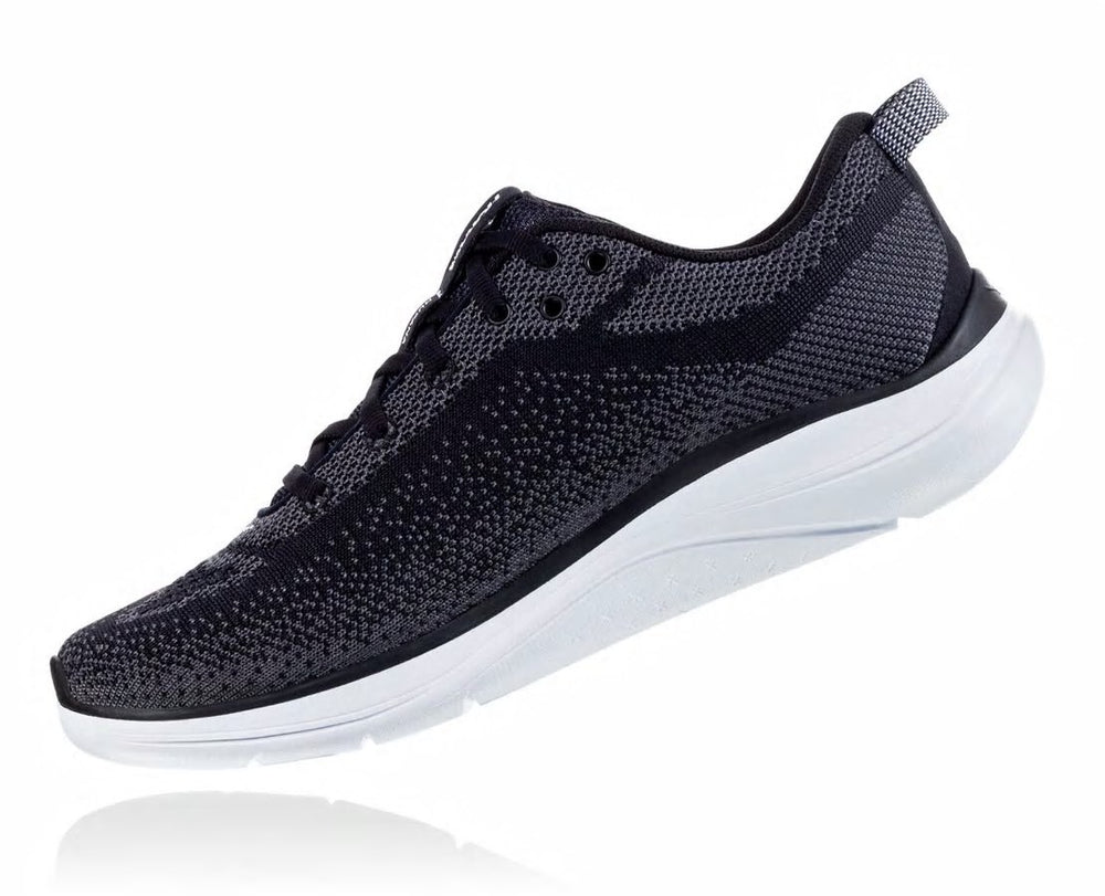 HOKA|Men's Hupana Flow Black / Dark Shadow