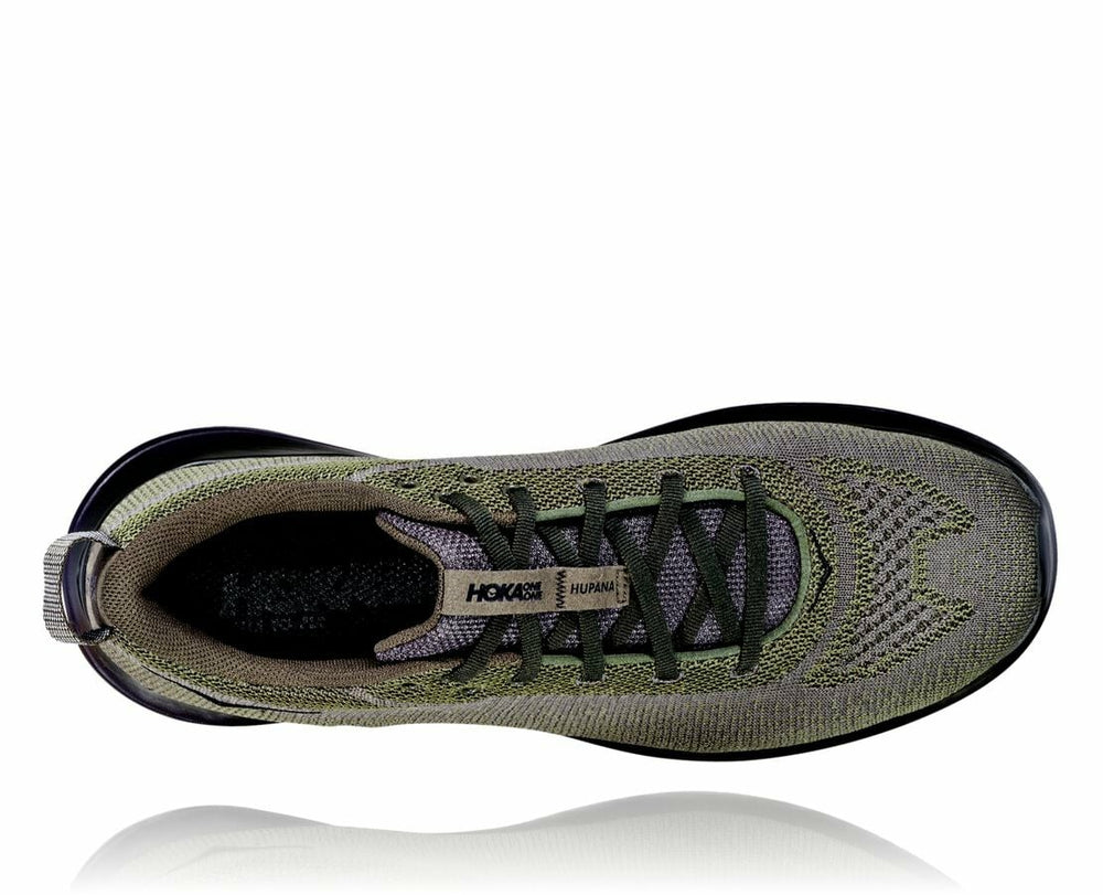 HOKA|Men's Hupana Flow Forest Night / Rifle Green