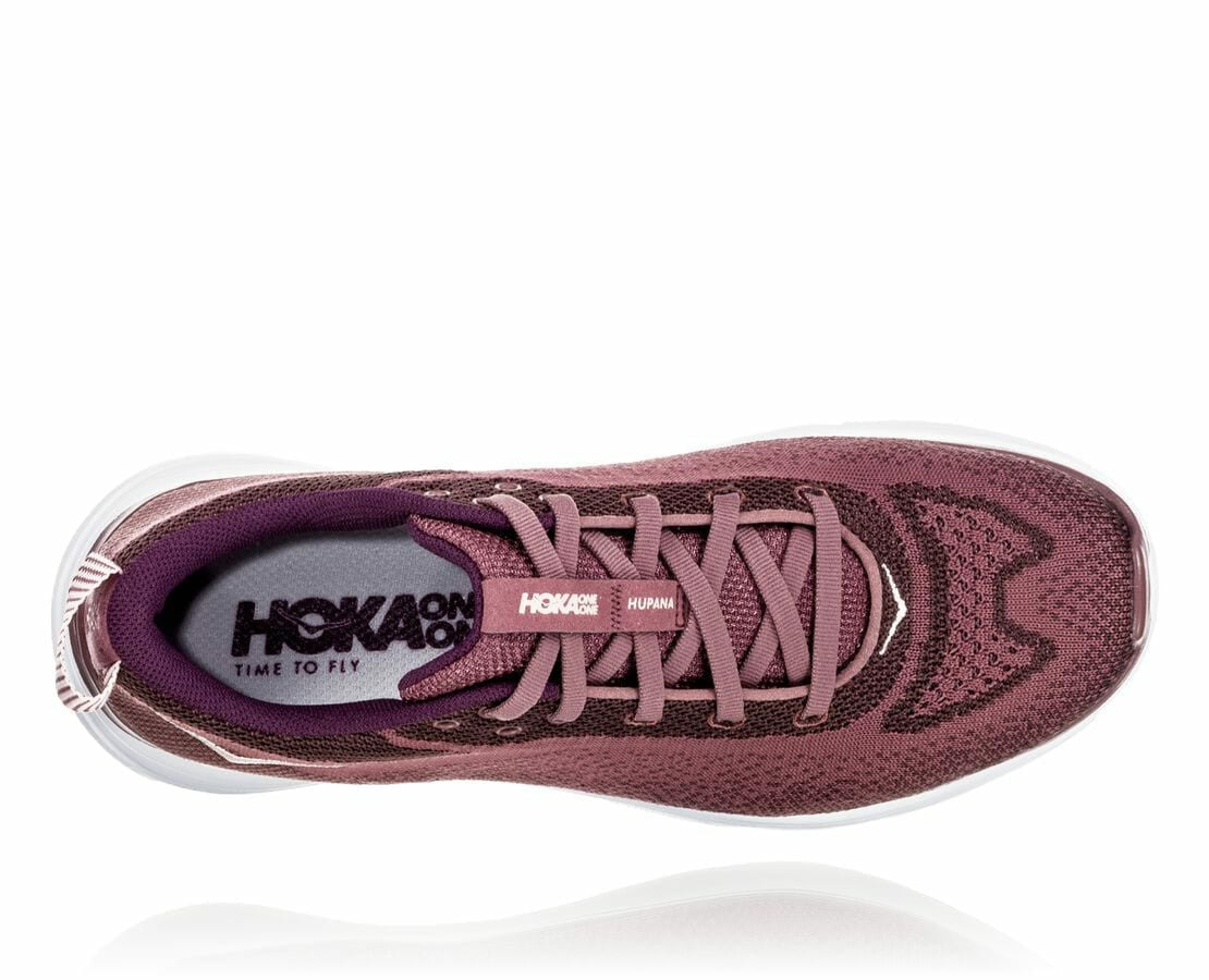 HOKA|Women's Hupana Flow Rose Brown / Deep Mahogany