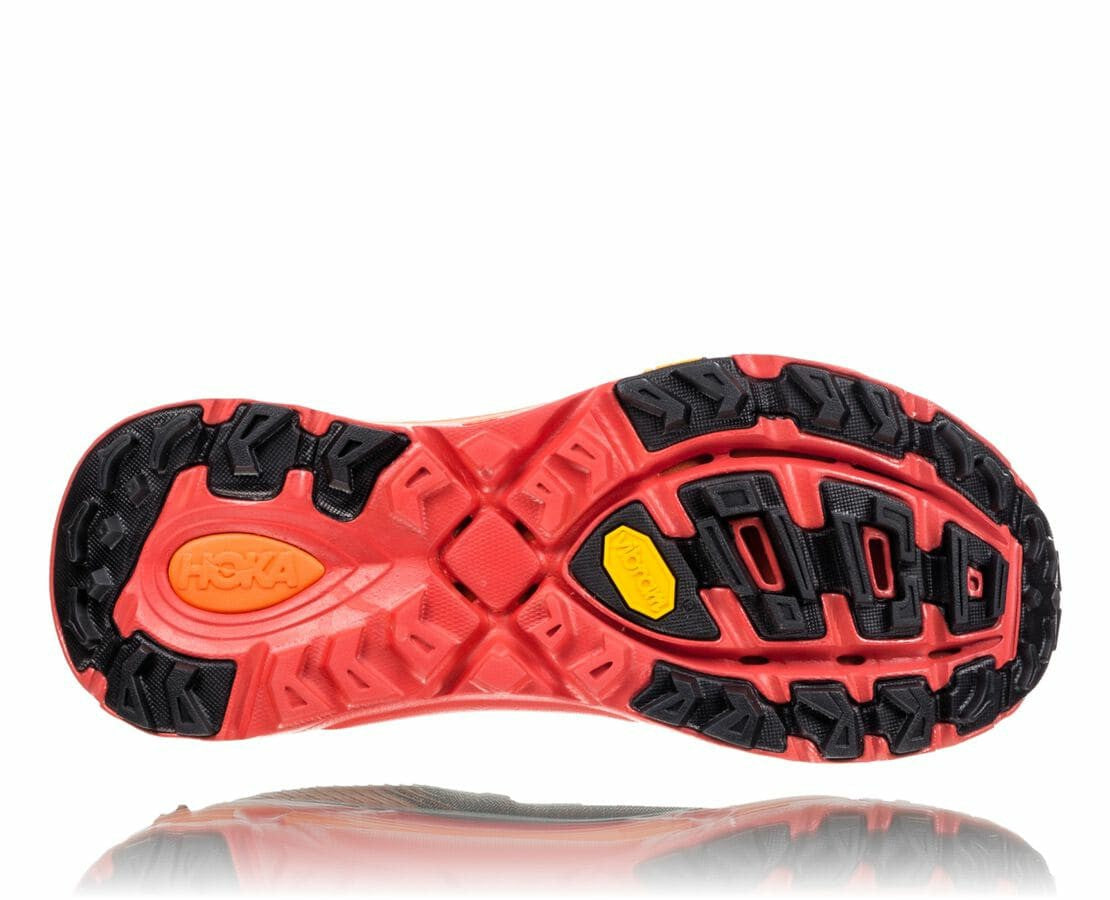 HOKA|Men's EVO Mafate 2 Black / Poppy Red