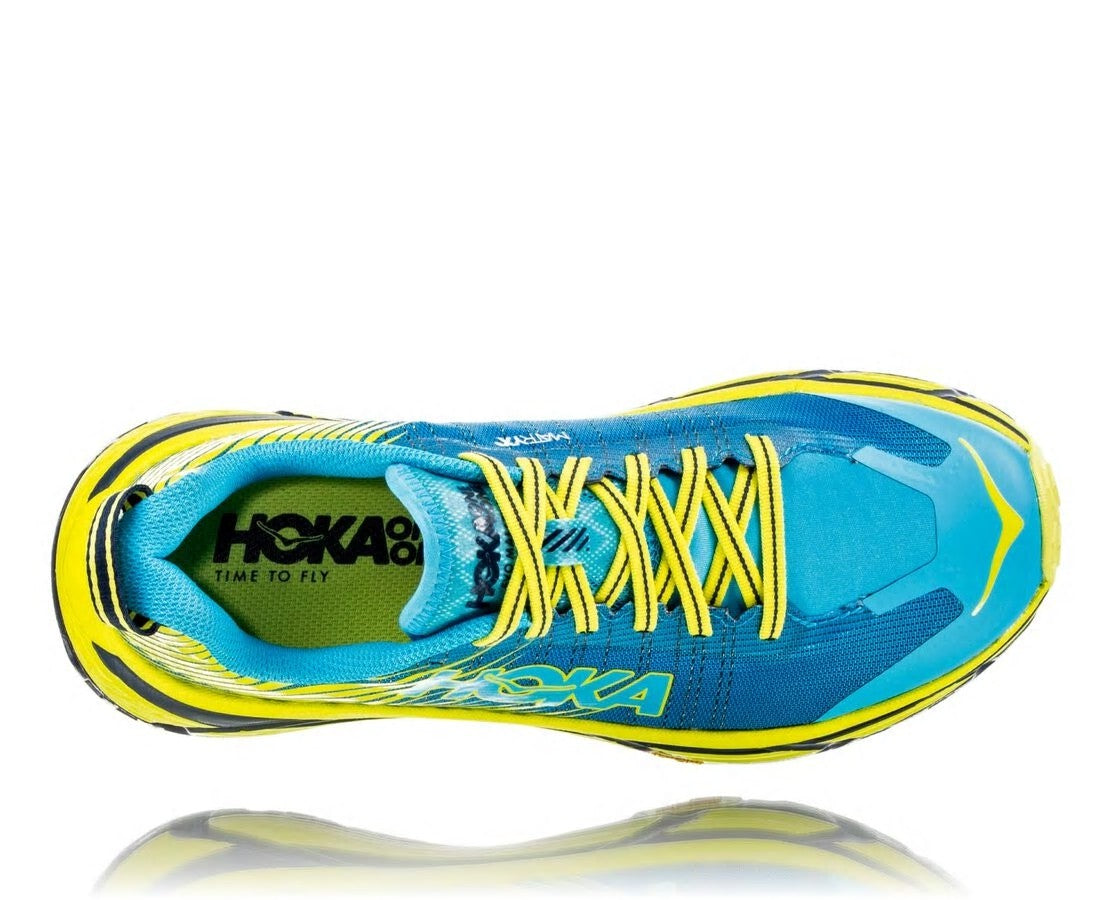 HOKA|Men's EVO Mafate 2 Cyan / Citrus