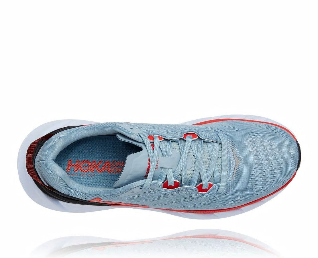 HOKA|Men's Elevon 2 Blue Fog / Fiesta