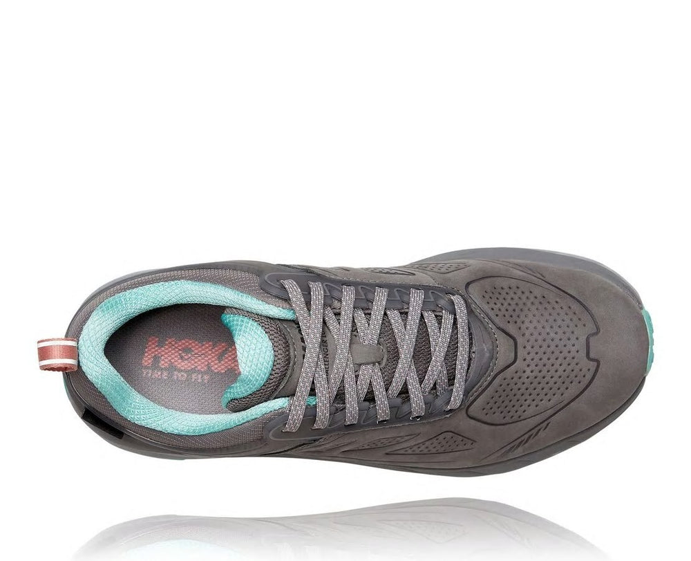 HOKA|Women's Challenger Low GORE-TEX Charcoal Gray / Wild Dove