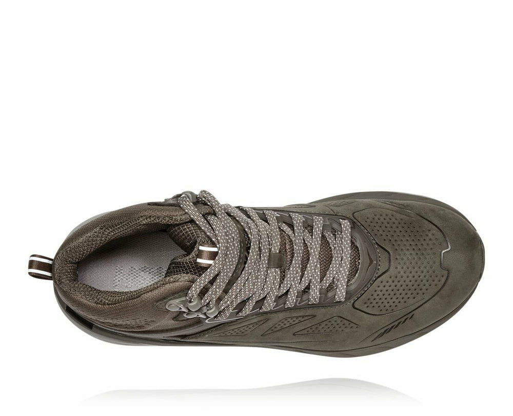 HOKA|Women's Challenger Mid GORE-TEX Major Brown / Heather