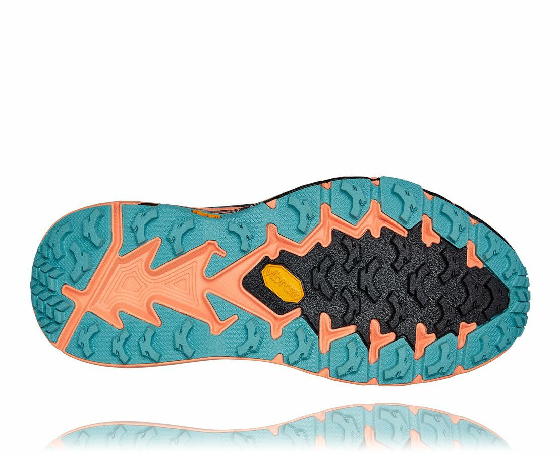 HOKA|Women's Speedgoat 4 Aquarelle / Cantaloupe