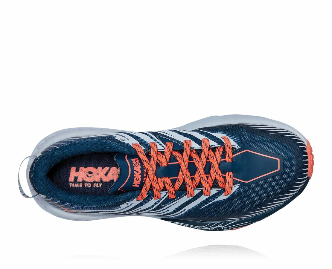 HOKA|Women's Speedgoat 4 Majolica Blue / Heather