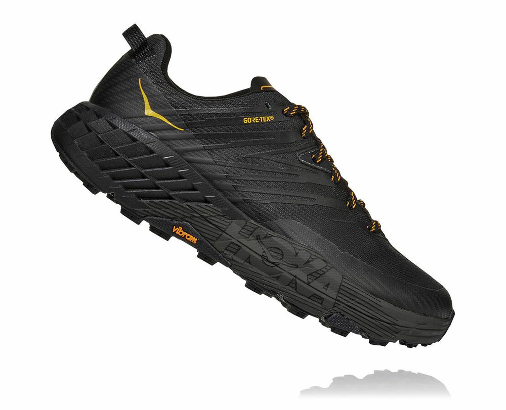 HOKA|Men's Speedgoat 4 GORE-TEX Anthracite / Dark Gull Grey