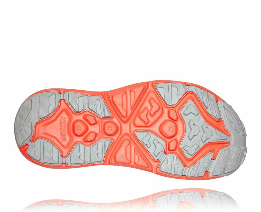 HOKA|Men's Hopara Black Iris / Mandarin Red