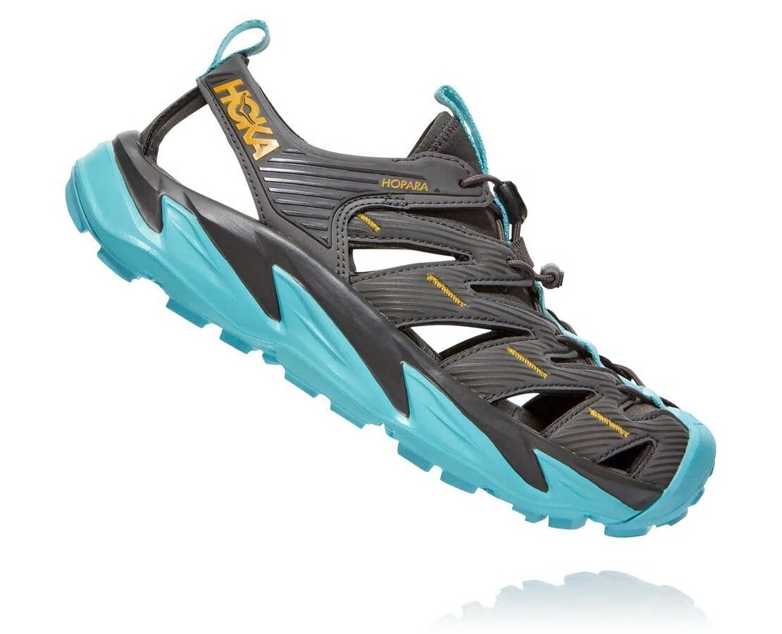 HOKA|Women's Hopara Dark Gull Grey / Antigua Sand