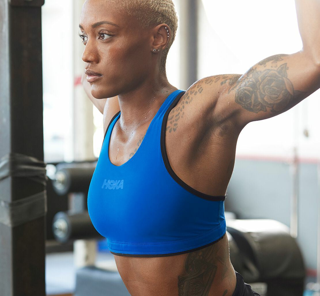 HOKA|Women's Performance Sports Bra Imperial Blue