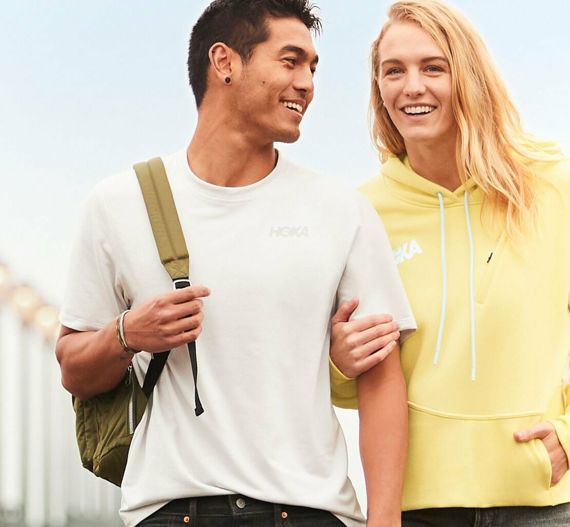 HOKA|Men's Lifestyle Tee Nimbus Cloud