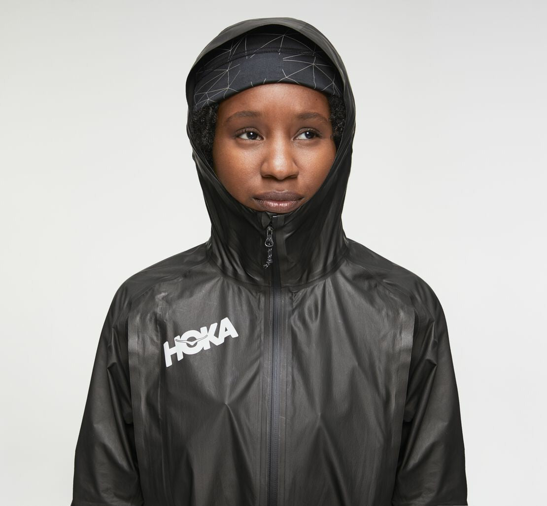 HOKA|Women's GORE-TEX Shakedry™ Run Jacket Black