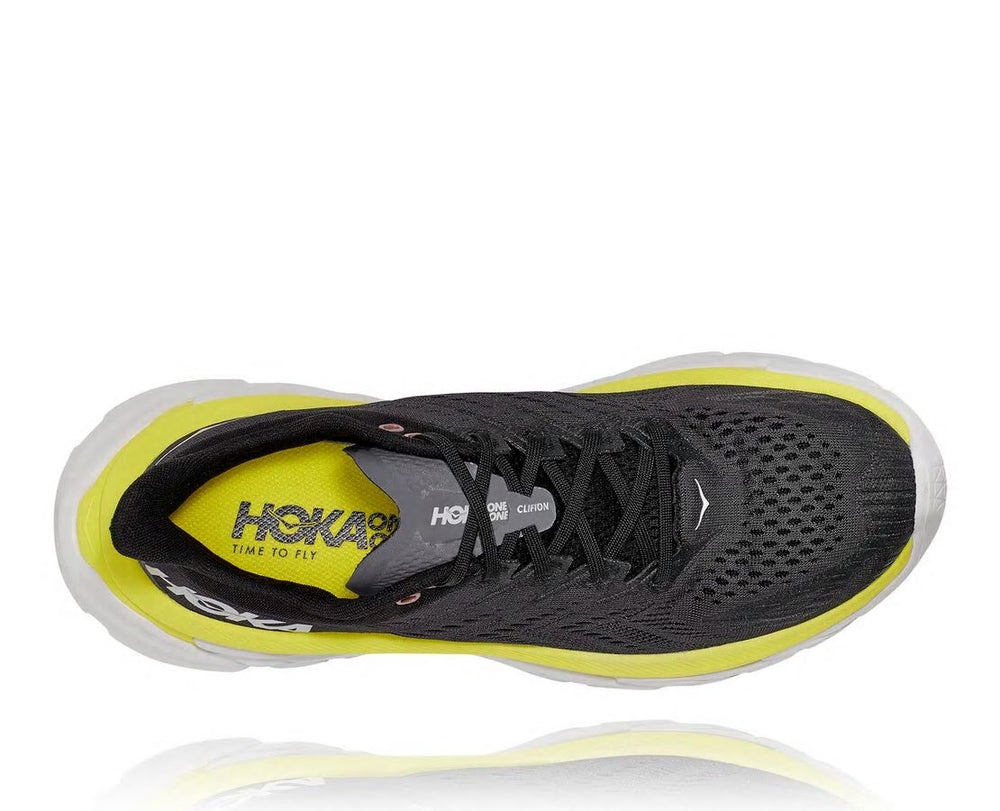 HOKA|Men's Clifton Edge Anthracite / Evening Primrose
