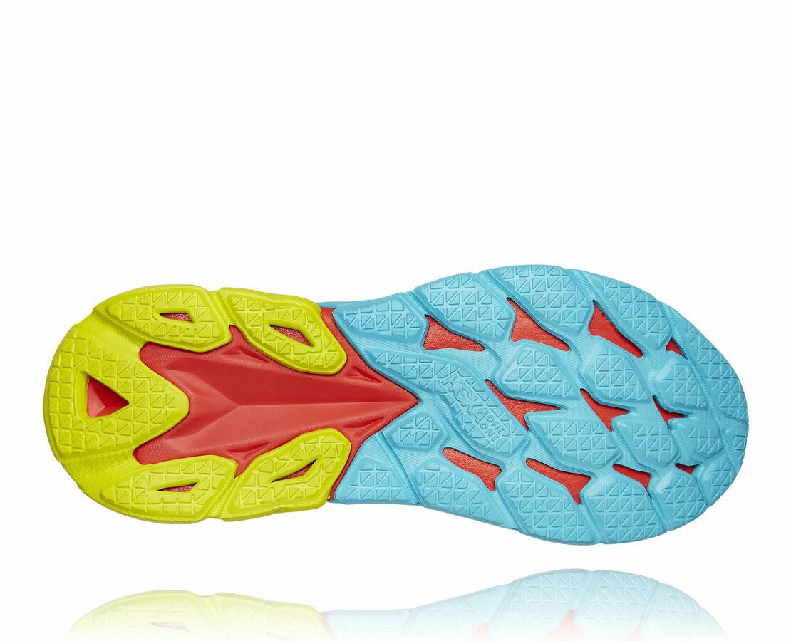 HOKA|Men's Clifton Edge Lunar Rock / White