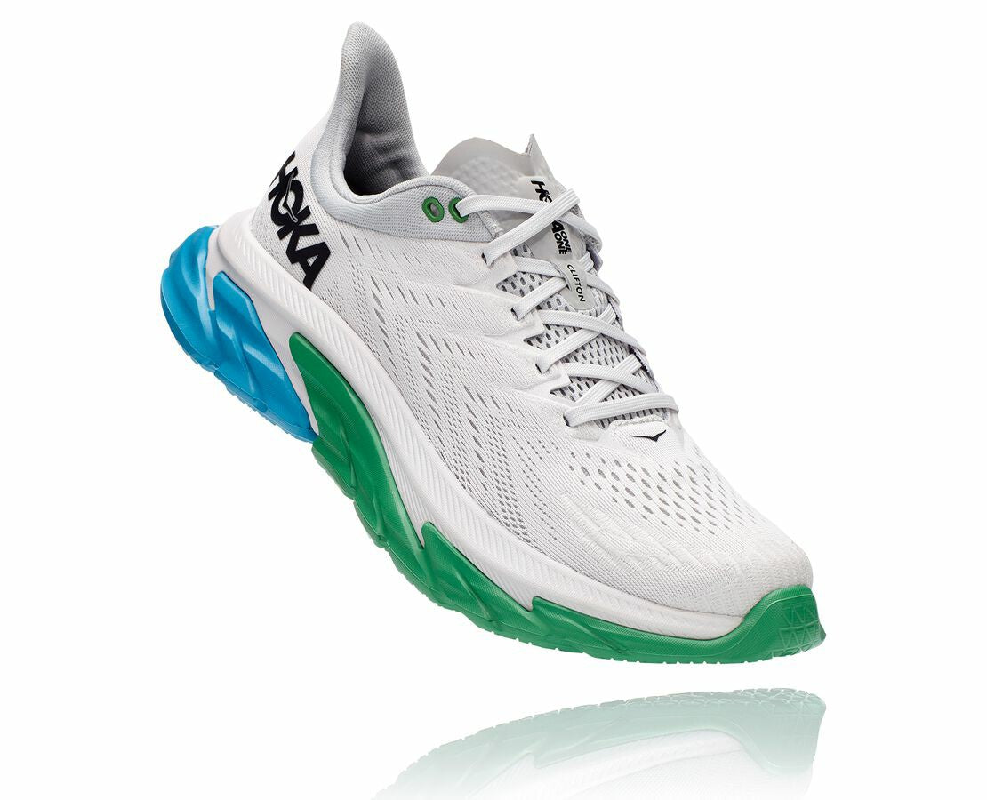 HOKA|Men's Clifton Edge Nimbus Cloud / Greenbriar