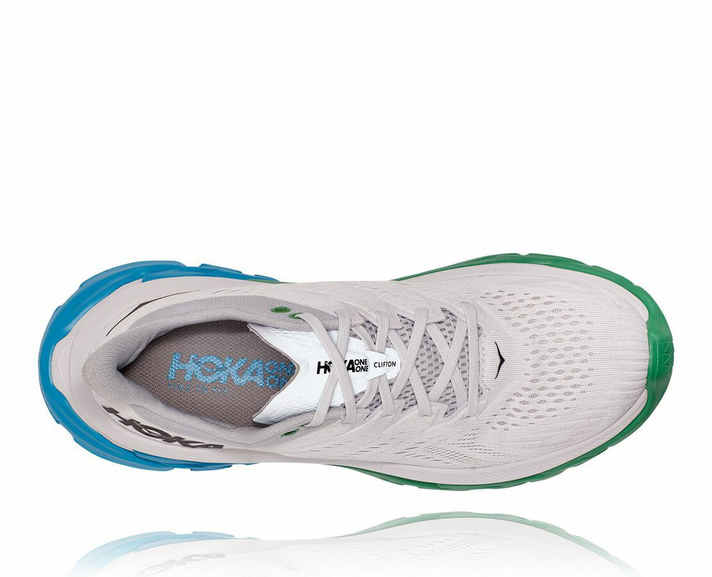HOKA|Men's Clifton Edge Nimbus Cloud / Greenbriar