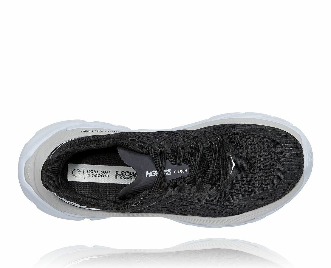 HOKA|Women's Clifton Edge Black / White