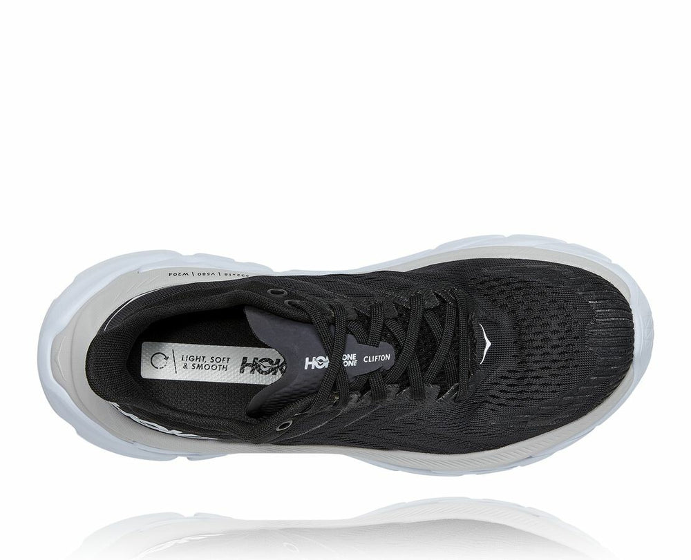 HOKA|Women's Clifton Edge Black / White