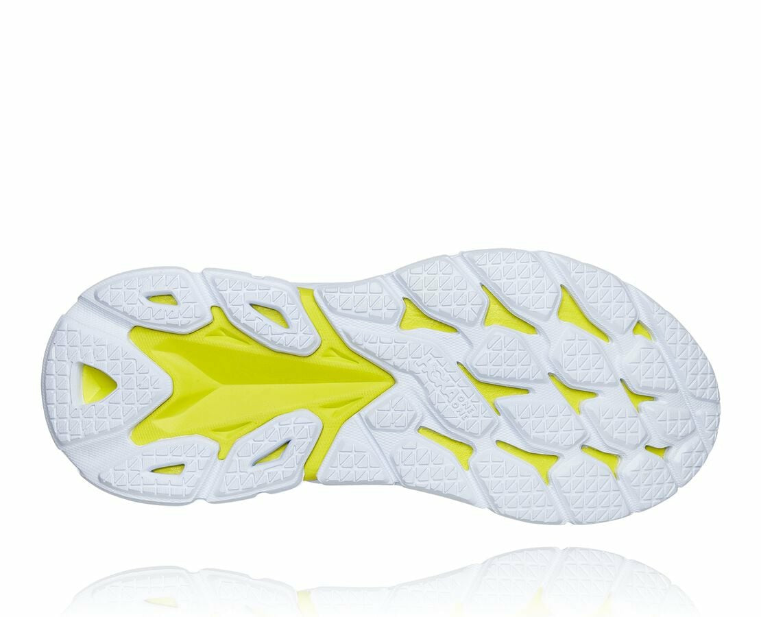 HOKA|Women's Clifton Edge Citrus / White