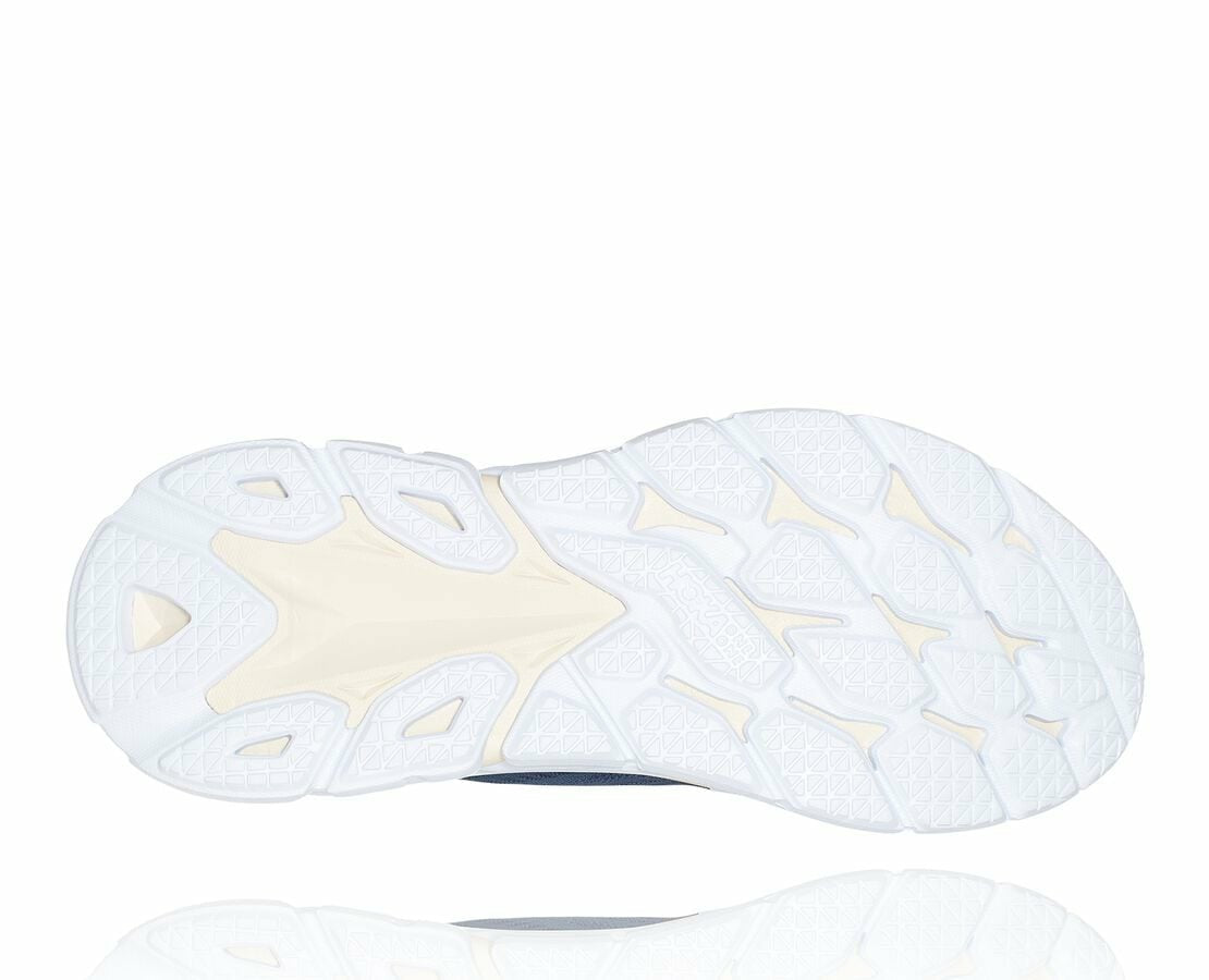 HOKA|Women's Clifton Edge Vintage Indigo / Tofu