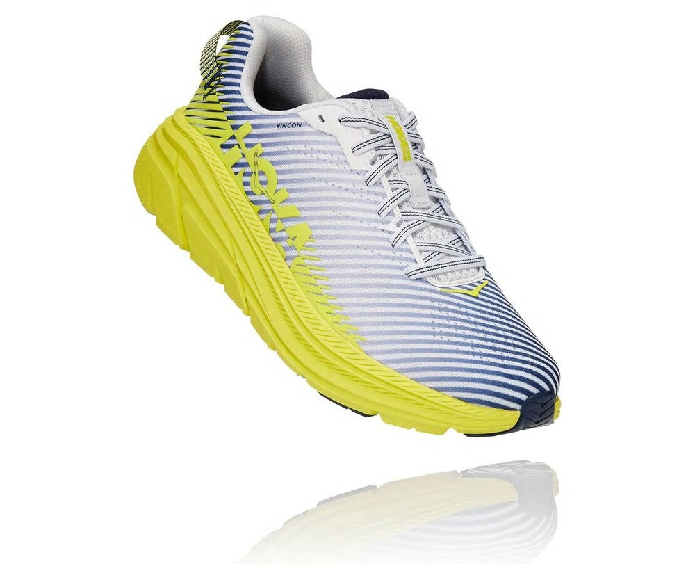 HOKA|Men's Rincon 2 Blanc De Blanc / Citrus
