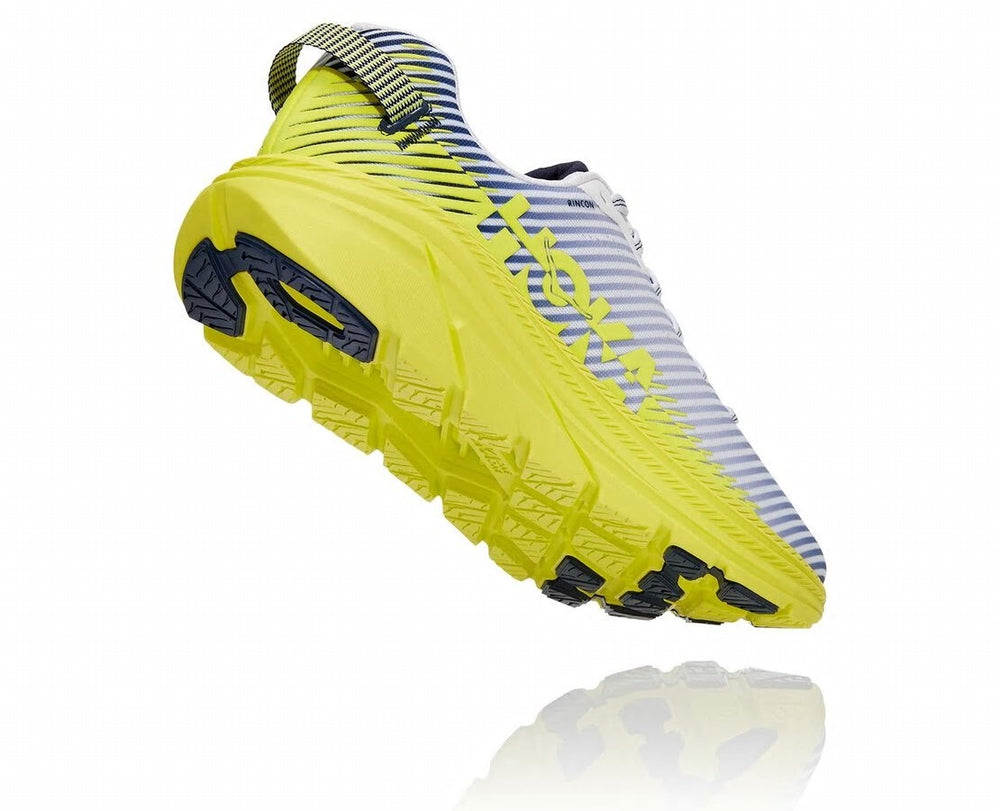 HOKA|Men's Rincon 2 Blanc De Blanc / Citrus