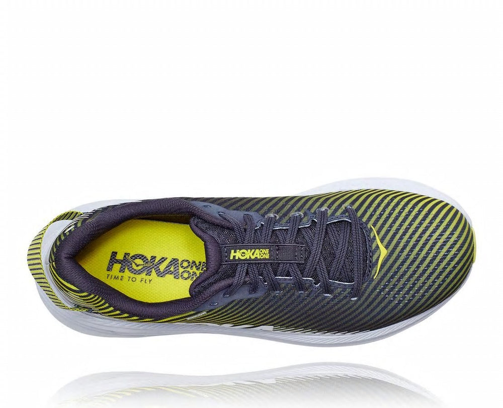 HOKA|Men's Rincon 2 Odyssey Grey / White